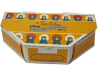 Embalagens de calzone personalizada
