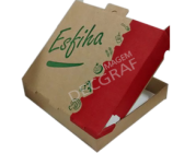 Embalagem kraft / Esfiha